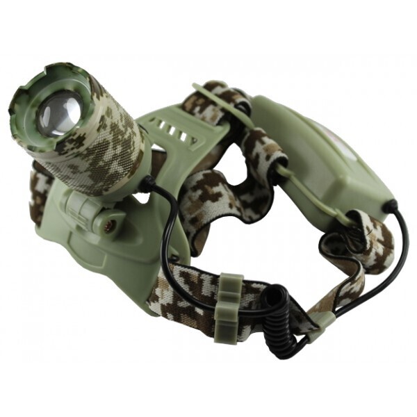 

Налобный фонарик Bailong BL-003-T6-Army