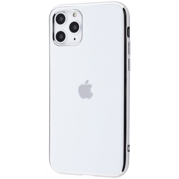 

TPU чехол Matte LOGO для Apple iPhone 11 Pro (5.8") Белый / White