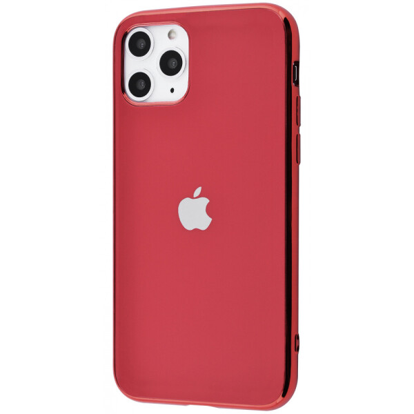

TPU чехол Matte LOGO для Apple iPhone 11 Pro (5.8") Красный / Red