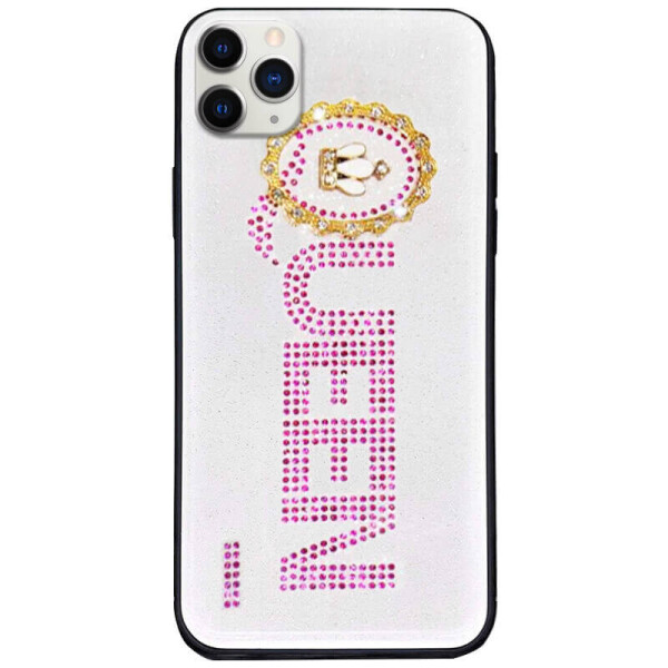 

TPU+Glass чехол TYBOMB Queen для Apple iPhone 11 Pro Max (6.5") Pink