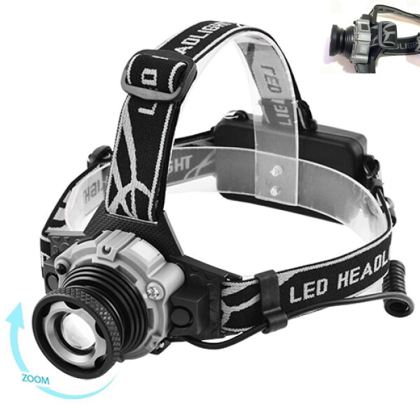 

Фонарик налобный светодиодный фонарь аккумуляторный на голову (819014)