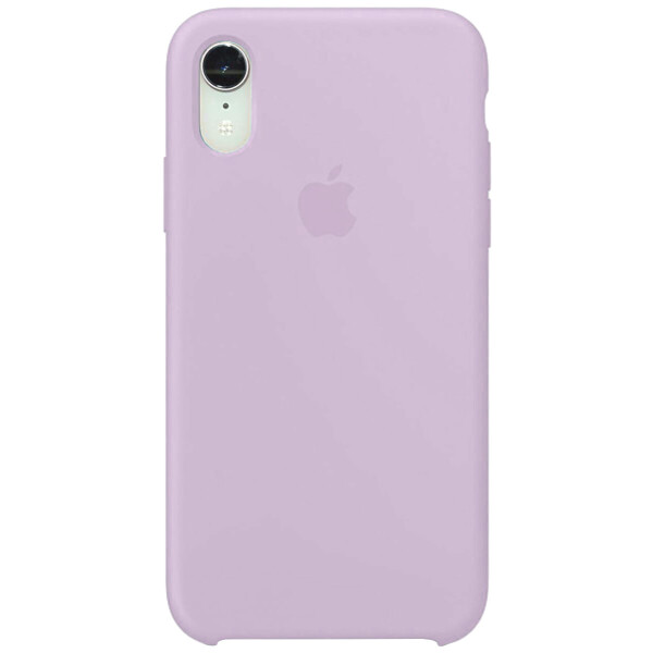

Чехол Silicone Case (AA) для Apple iPhone XR (6.1") Серый / Lavender