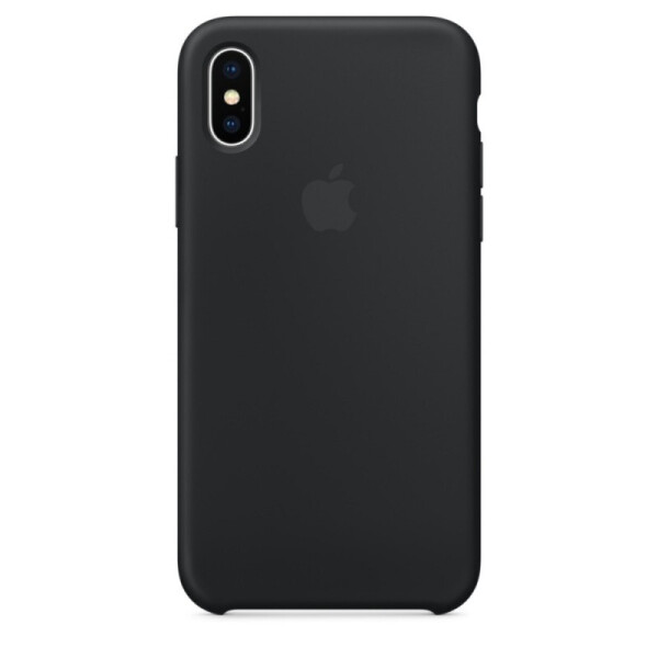 

Чехол Silicone Case (AA) для Apple iPhone X (5.8") / XS (5.8") Черный / Black