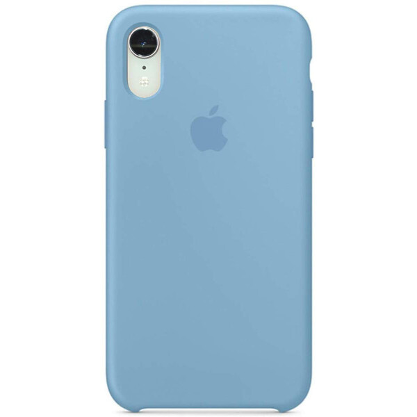 

Чехол Silicone Case (AA) для Apple iPhone XR (6.1") Голубой / Cornflower