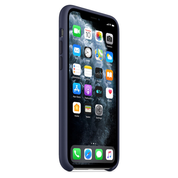 

Чехол Silicone Case without Logo (AA) для Apple iPhone X / XS (5.8") Синий / Midnight Blue