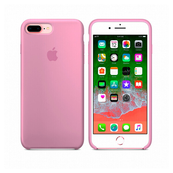 

Чехол Silicone Case (AA) для Apple iPhone 7 plus / 8 plus (5.5") Розовый / Pink
