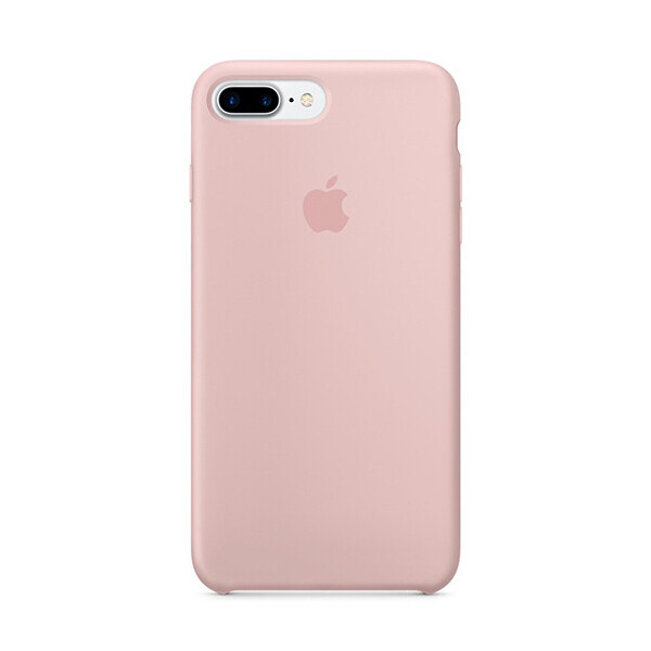 

Чехол Silicone case (AAA) для Apple iPhone 7 plus / 8 plus (5.5") Розовый / Pink Sand