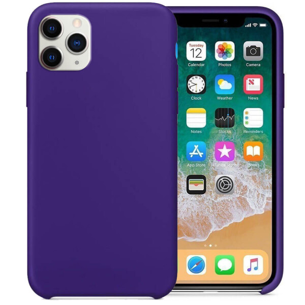

Чехол Silicone Case without Logo (AA) для Apple iPhone 11 Pro Max (6.5") Фиолетовый / Purple