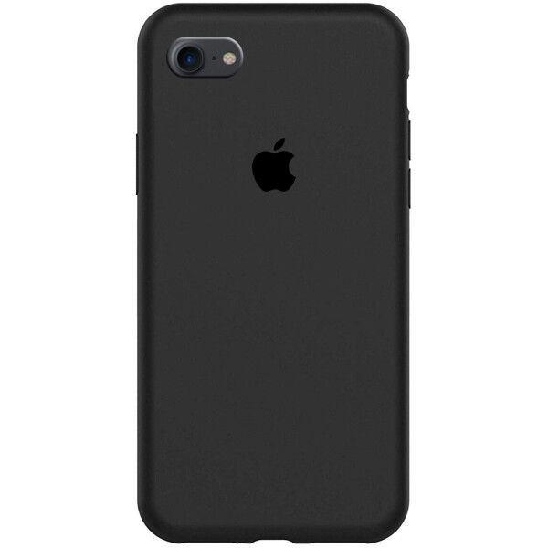 

Чехол Silicone Case Full Protective (AA) для Apple iPhone 7 / 8 (4.7") Черный / Black