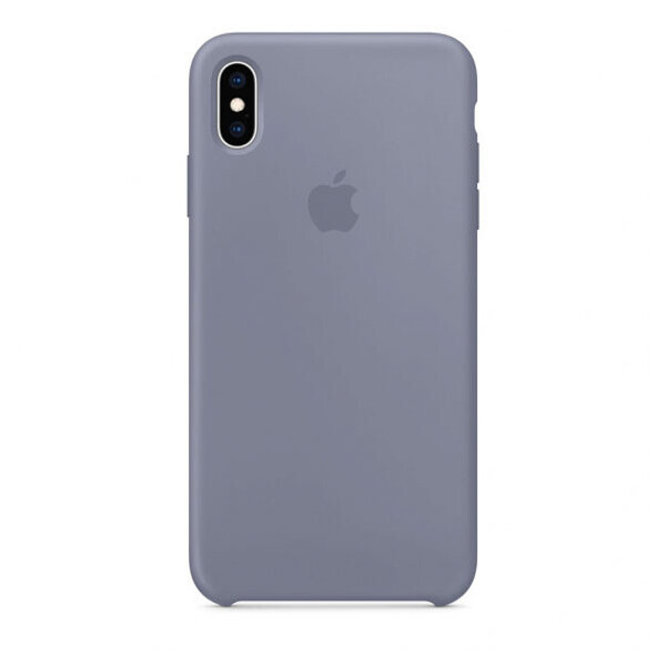 

Чехол Silicone Case (AA) для Apple iPhone X (5.8") / XS (5.8") Серый / Lavender Gray