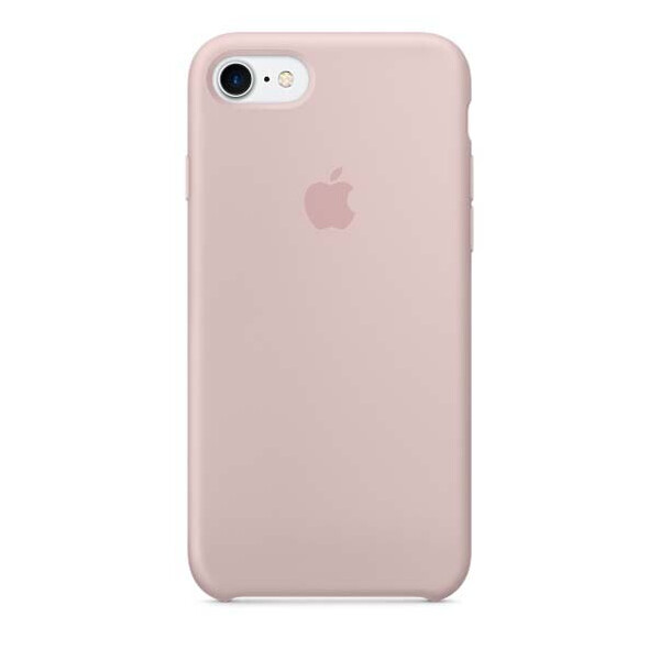

Чехол Silicone case (AAA) для Apple iPhone 7 / 8 (4.7") Розовый / Pink Sand