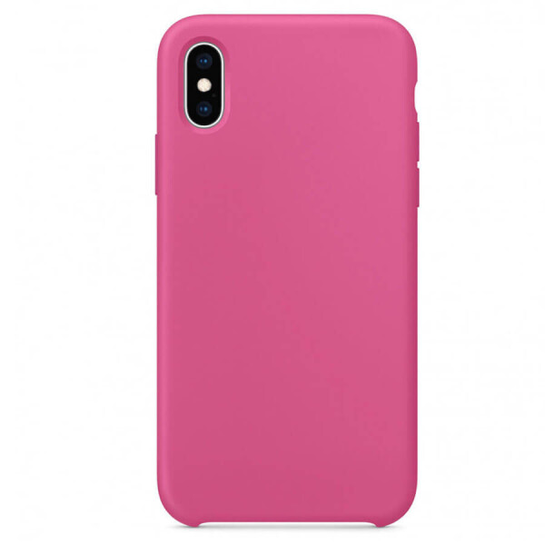 

Чехол Silicone Case without Logo (AA) для Apple iPhone X / XS (5.8") Красный / Dragon Fruit