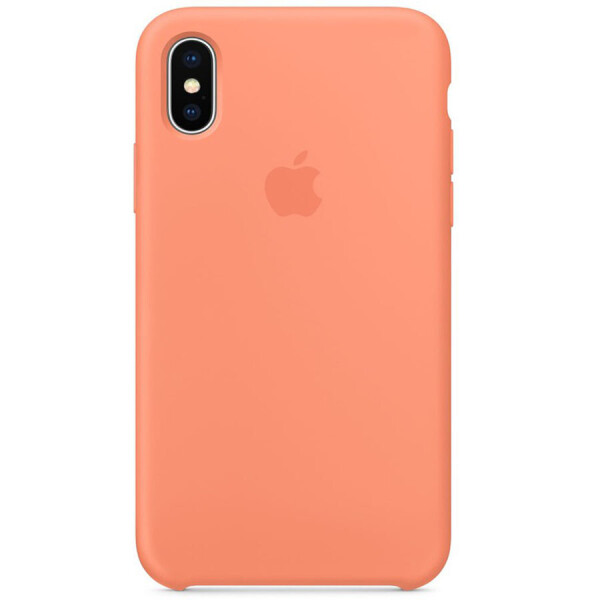 

Чехол Silicone case (AAA) для Apple iPhone X (5.8") / XS (5.8") Оранжевый / Nectraine