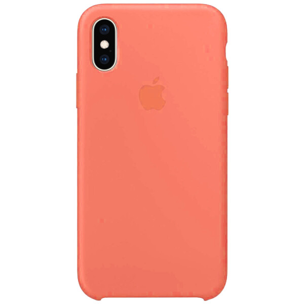 

Чехол Silicone Case (AA) для Apple iPhone XS Max (6.5") Розовый / Barbie pink