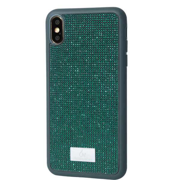 

TPU чехол Bling World Grainy Diamonds для Apple iPhone X / XS (5.8") Зеленый