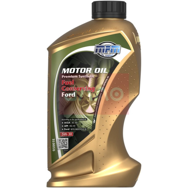 

Моторное масло MPM Motor Oil Premium Synthetic Fuel Conserving Ford 5W-30, 1л (05001E)