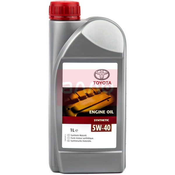

Toyota Engine Oil Synthetic 5W-40 синтетическое моторное масло, 1 л