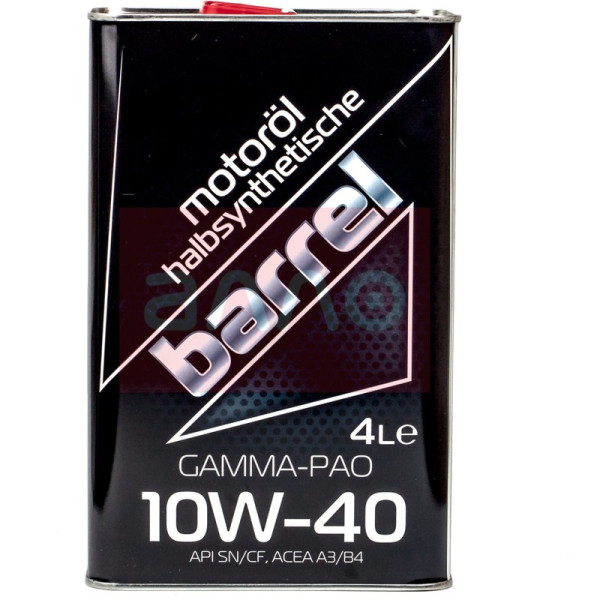 

Моторное масло Barrel Gamma-Pao 10W-40, 4л