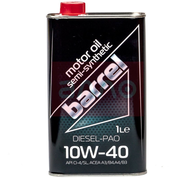 

Моторное масло Barrel Diesel-Pao 10W-40, 1л