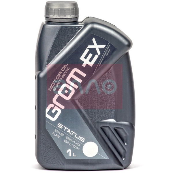 

Моторное масло Grom-Ex Status 5W-40 API SN, 1л