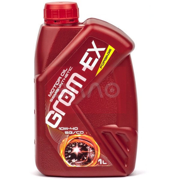 

Grom-Ex Forsage 10W-40 API SG/CD полусинтетическое моторное масло, 1 л