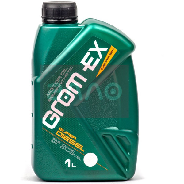 

Моторное масло Grom-Ex Super Diesel 10W-40 API CI-4/SL, 1л