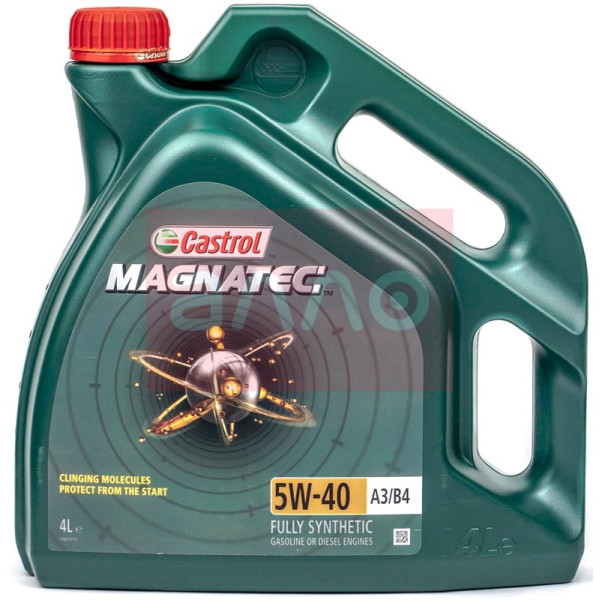 

Castrol Magnatec 5W-40 A3/B4 синтетическое моторное масло, 4 л
