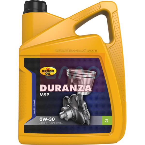 

Kroon Oil Duranza MSP 0W-30 (Ford WSS-M2C950-A) Моторное масло, 5 л