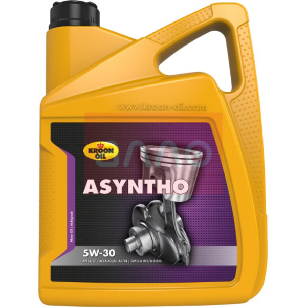 

Kroon Oil Asyntho 5W-30 (ACEA A3/B4) Моторное масло, 5 л
