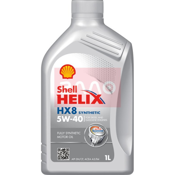 

Shell Helix HX8 Synthetic 5W-40 Моторное масло, 1 л