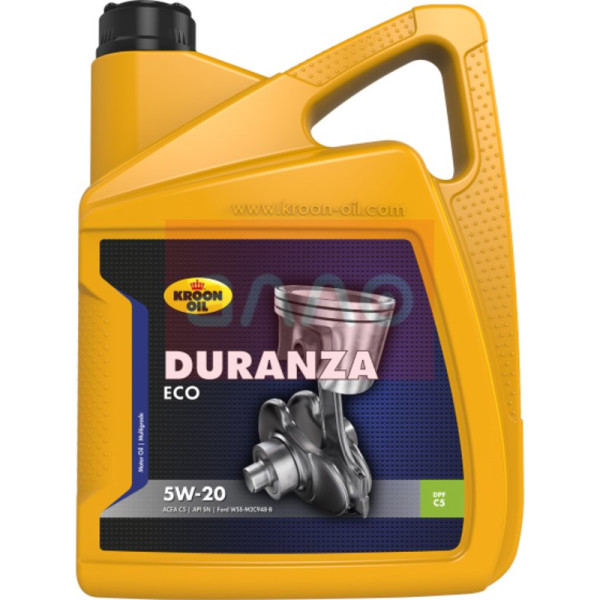 

Kroon Oil Duranza ECO 5W-20 (ACEA C5) Моторное масло, 5 л