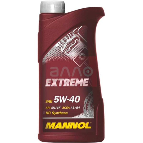 

Моторное масло Mannol Extreme 5W-40 (API SN), 1л (7915-1)