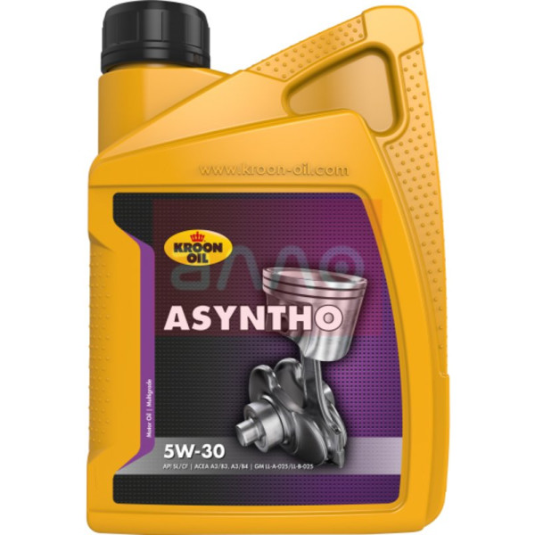 

Kroon Oil Asyntho 5W-30 (ACEA A3/B4) Моторное масло, 1 л