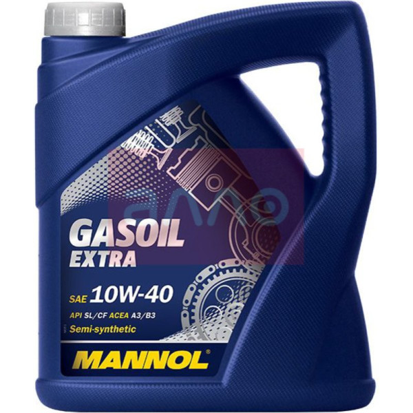 

Моторное масло Mannol Gasoil Extra 10W-40 (API SL), 4л (7508-4)