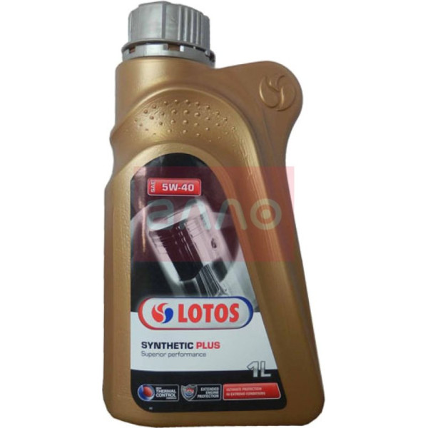 

Lotos Synthetic Plus 5W-40 (SN/CF) синтетическое моторное масло, 1 л