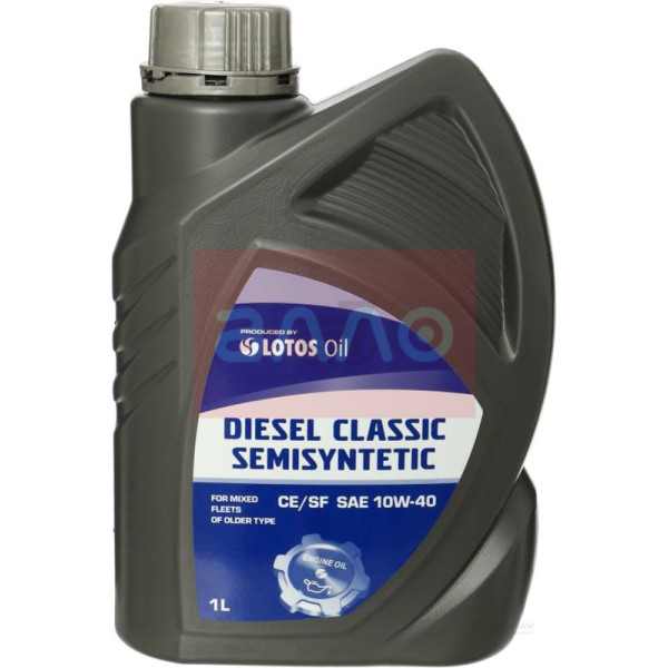 

Моторное масло Lotos Diesel Classic Semisynthetic 10W-40 (CE/SF), 1л
