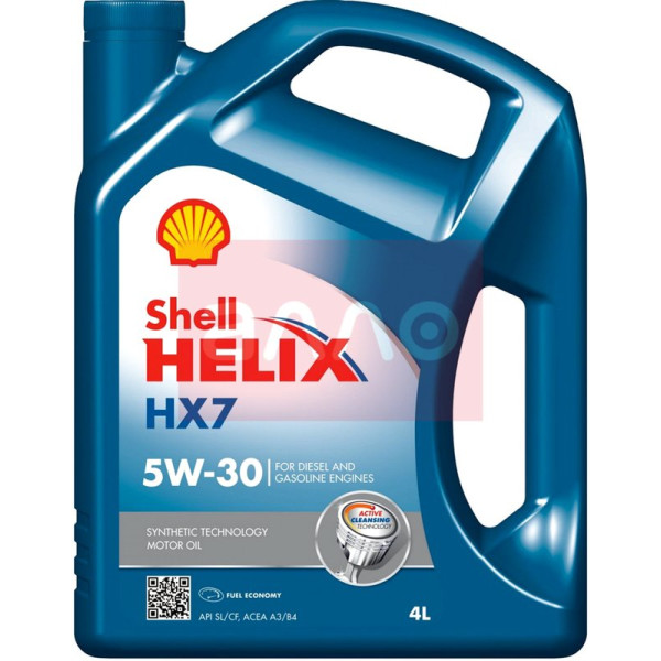 

Shell Helix HX7 5W-30 Моторное масло, 4 л