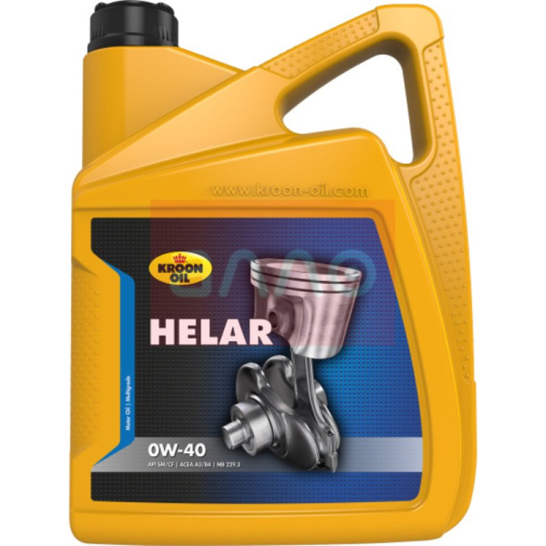 

Kroon Oil Helar 0W-40 (API SM/CF) Моторное масло, 5 л