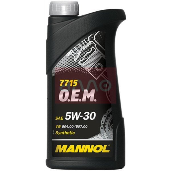 

Моторное масло Mannol O.E.M. 5W-30, 1л (7715-1)