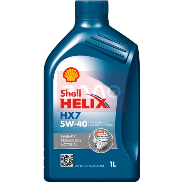 

Shell Helix HX7 5W-40 Моторное масло, 1 л