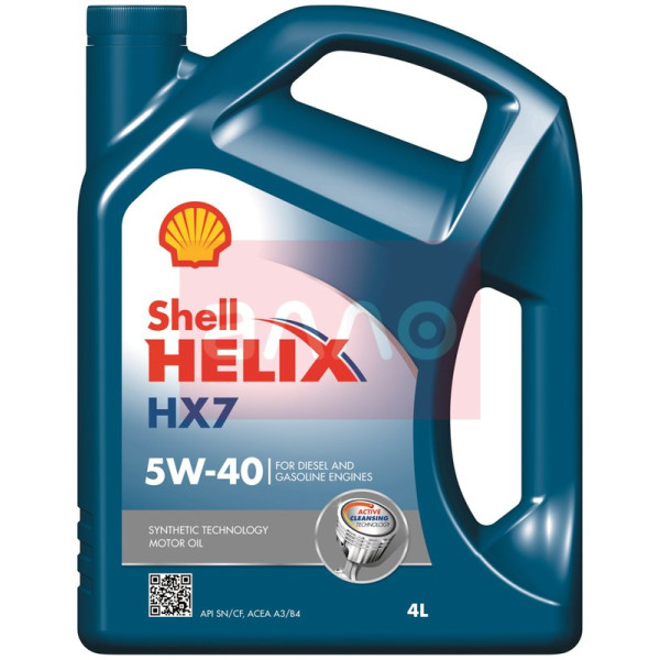 

Shell Helix HX7 5W-40 Моторное масло, 4 л