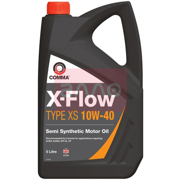 

Comma X-Flow Type XS 10W-40 полусинтетическое моторное масло, 5 л