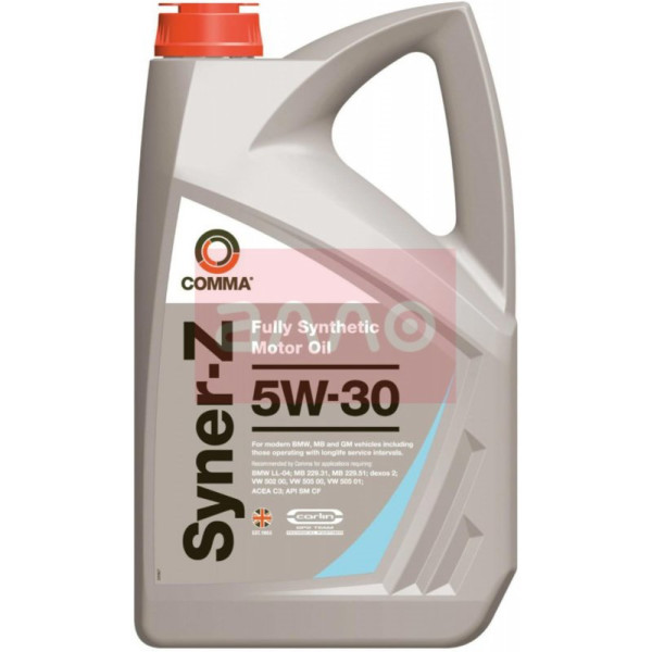 

Comma Syner-Z 5W-30 (ACEA C3) синтетическое моторное масло, 4 л