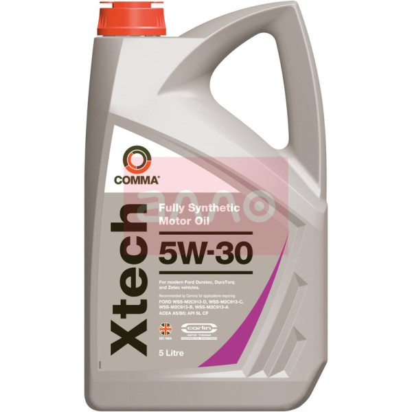 

Comma Xtech 5W-30 (A5/B5) синтетическое моторное масло, 5 л