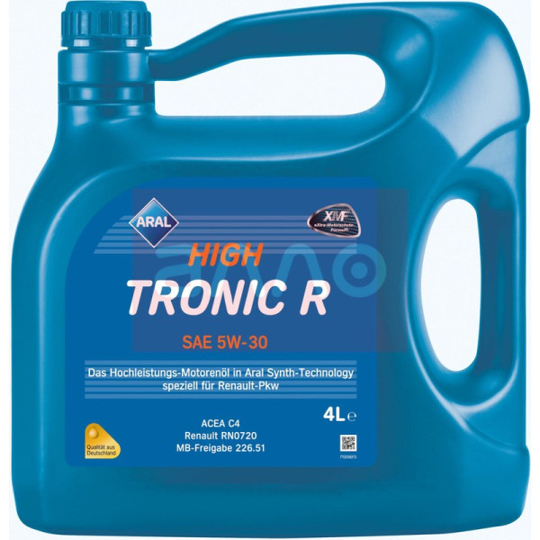 

Aral HighTronic R SAE 5W-30 (ACEA C4, RN 0720) синт. моторное масло, 4 л
