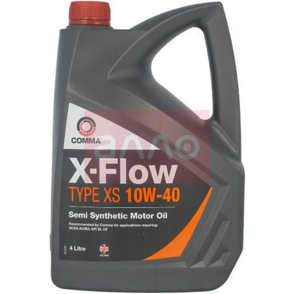 

Comma X-Flow Type XS 10W-40 полусинтетическое моторное масло, 4 л