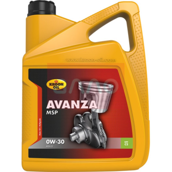 

Kroon Oil Avanza MSP 0W-30 (ACEA C2) Моторное масло, 5 л