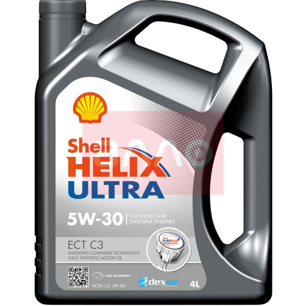 

Shell Helix Ultra ECT C3 5W-30 Моторное масло, 4 л