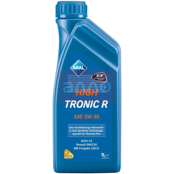 

Aral HighTronic R SAE 5W-30 (ACEA C4, RN 0720) синт. моторное масло, 1 л