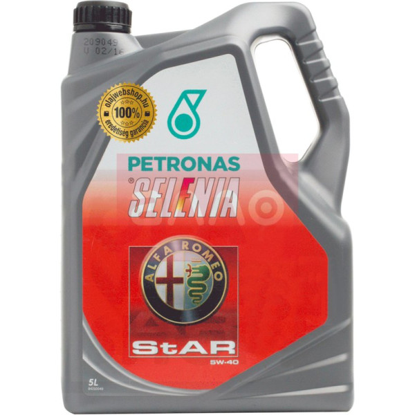 

Моторное масло Selenia Star 5W-40 API SM, 5л
